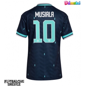 Německo Jamal Musiala #10 Dámské Venkovní Dres MS 2026 Krátký Rukáv Německo Jamal Musiala #10 Dámské Venkovní Dres MS 2026 Krátký Rukáv
